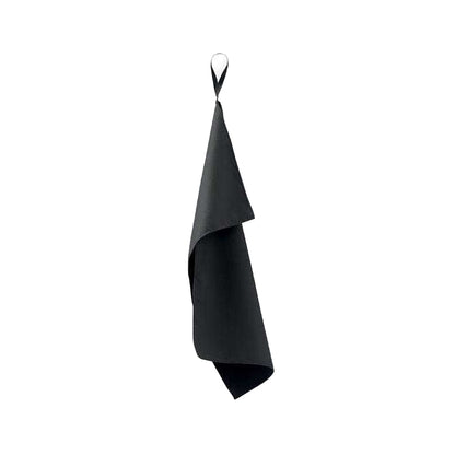 Black - Back - MidOcean Atoll 50 Microfibre Towel