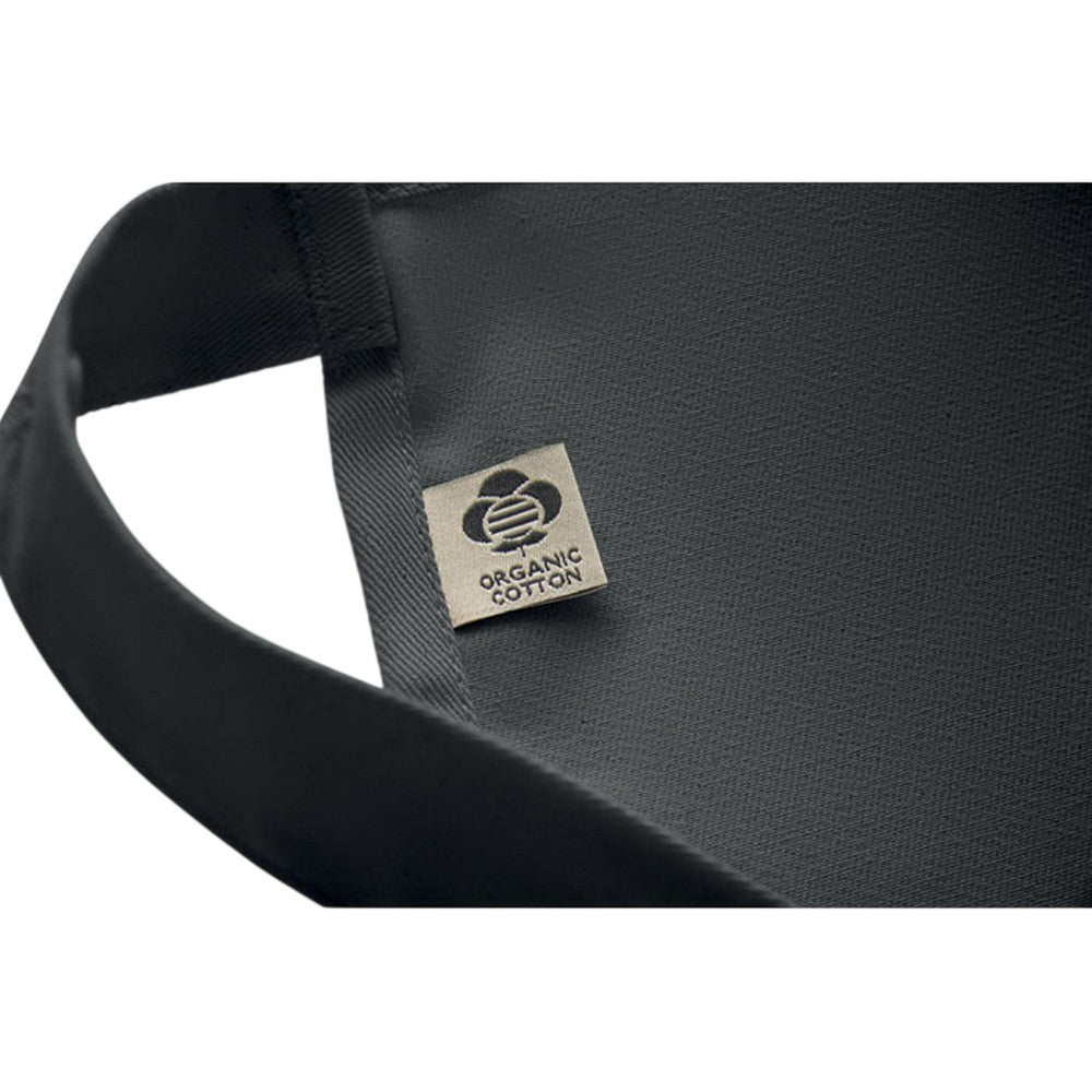 Stone Grey - Lifestyle - MidOcean Gamma Organic Cotton Bib Apron