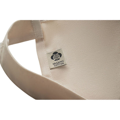Beige - Side - MidOcean Gamma Organic Cotton Bib Apron
