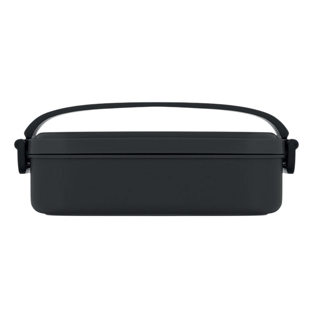 Black - Side - MidOcean Sarnie Polypropylene 800ml Lunch Box