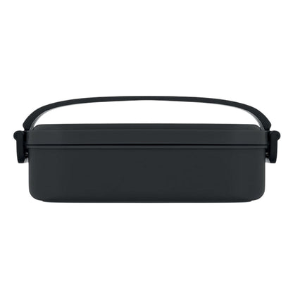 Black - Side - MidOcean Sarnie Polypropylene 800ml Lunch Box