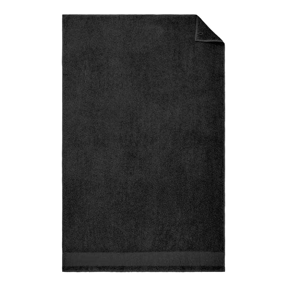Black - Back - MidOcean Island 100 Cotton Bath Towel