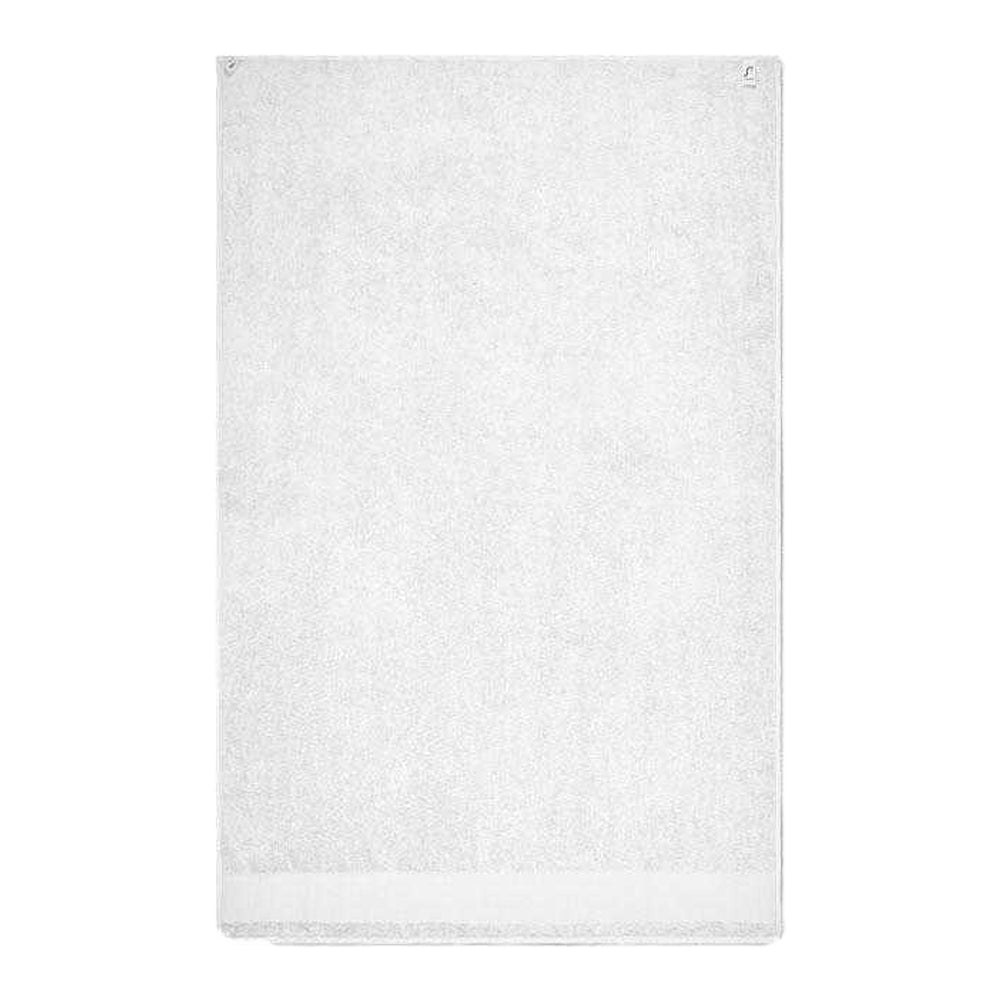 White - Front - MidOcean Island 100 Cotton Bath Towel