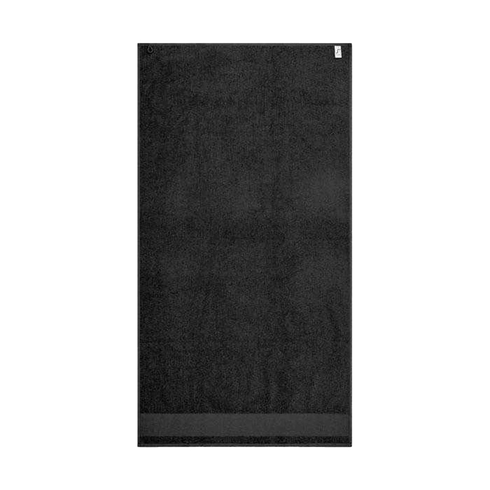 Black - Back - MidOcean Island 70 Cotton Bath Towel