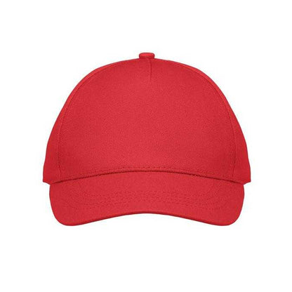 Red - Lifestyle - MidOcean Childrens-Kids Buzz Kids Baseball Cap