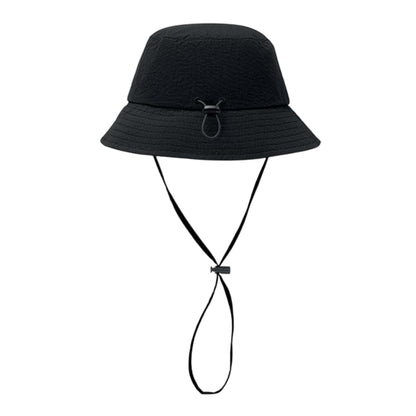 Black - Back - MidOcean Palmar Waterproof Bucket Hat