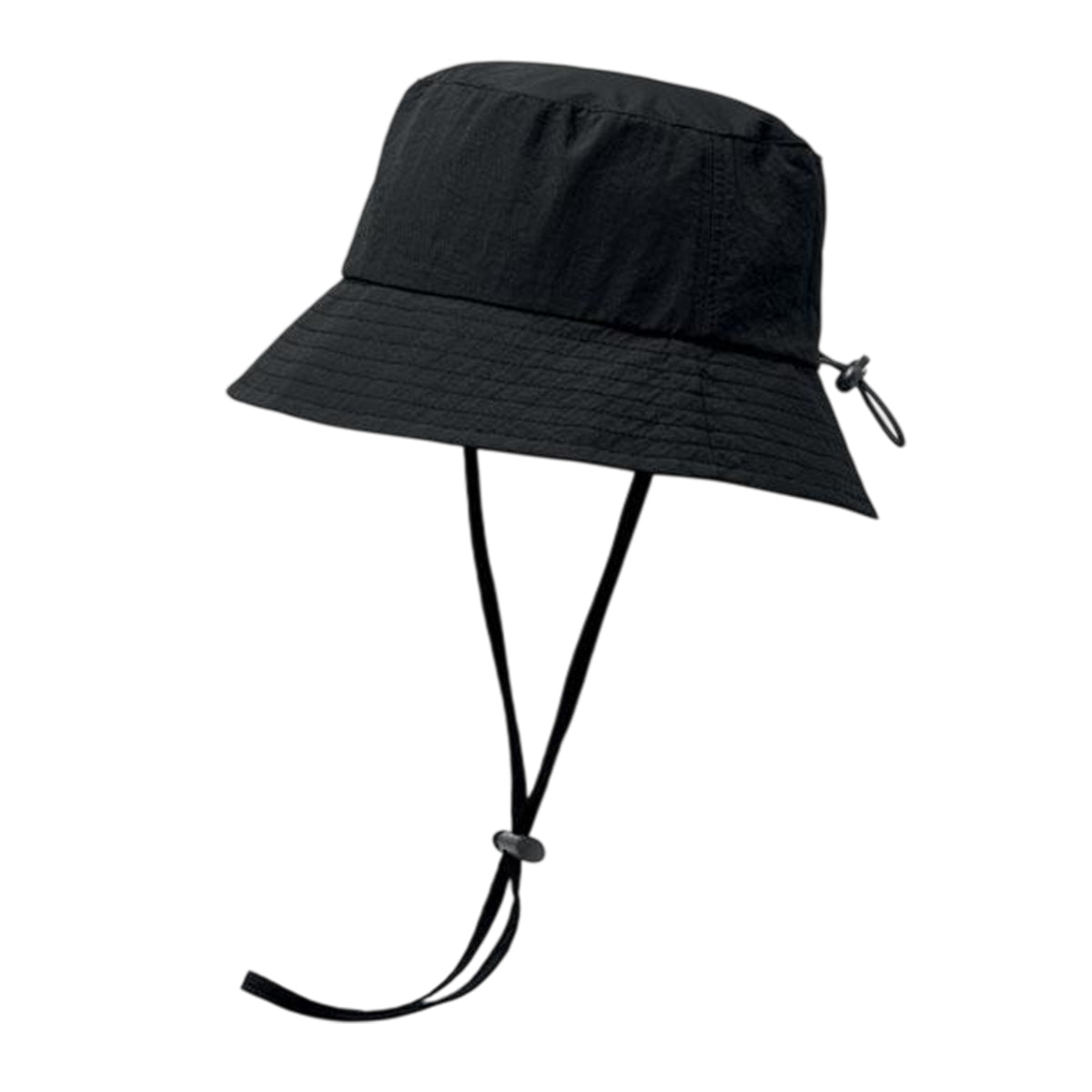 Black - Side - MidOcean Palmar Waterproof Bucket Hat