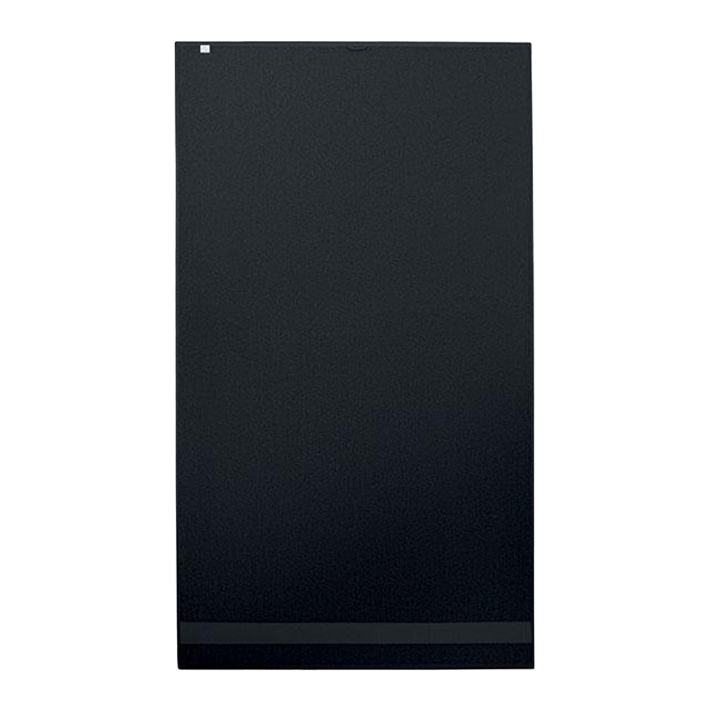 Black - Back - MidOcean Merry Organic Cotton Towel