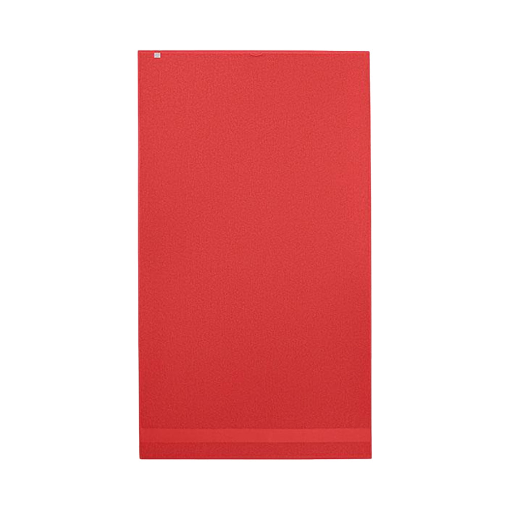 Red - Back - MidOcean Merry Organic Cotton Towel