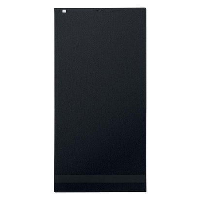 Black - Back - MidOcean Perry Organic Cotton Towel