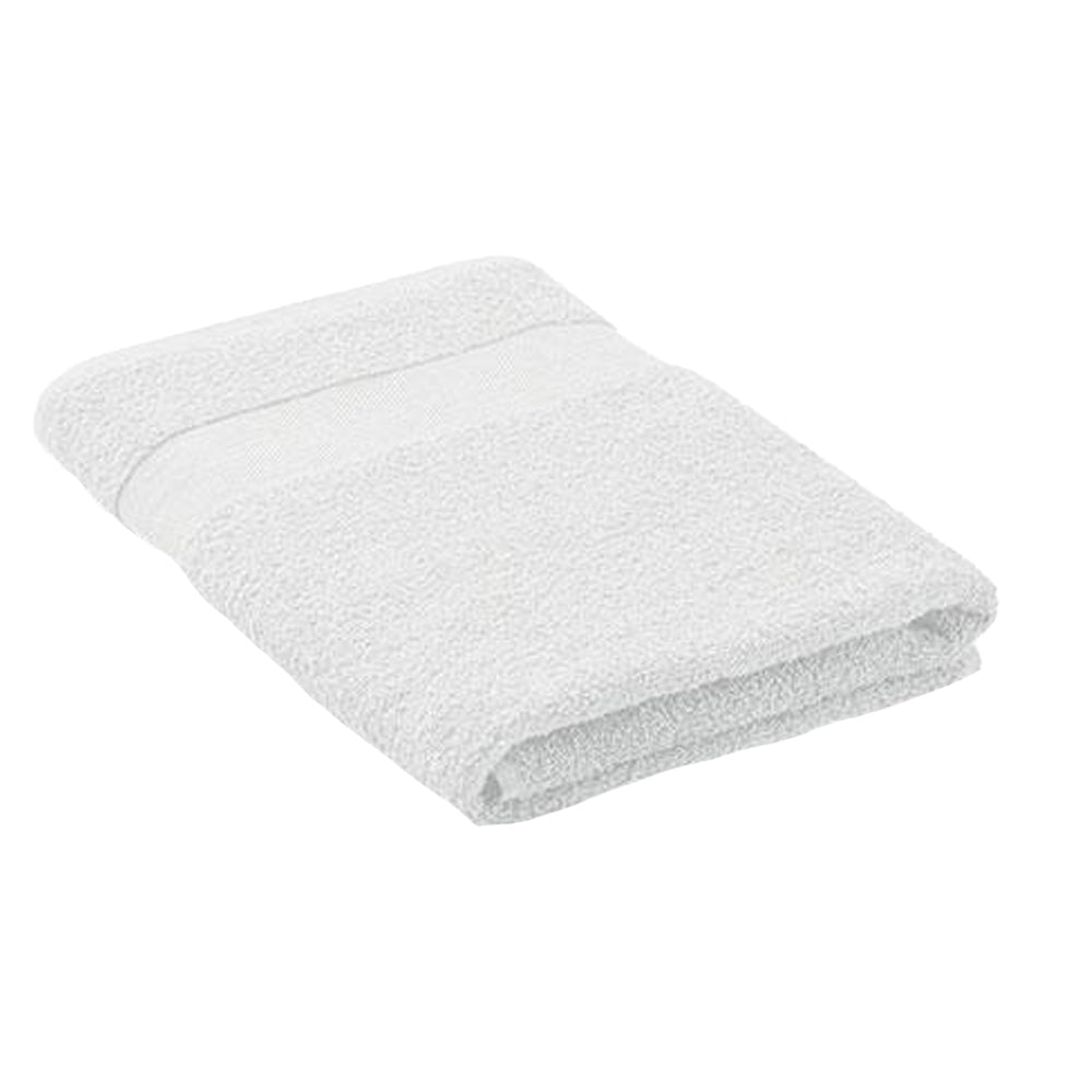 White - Front - MidOcean Perry Organic Cotton Towel