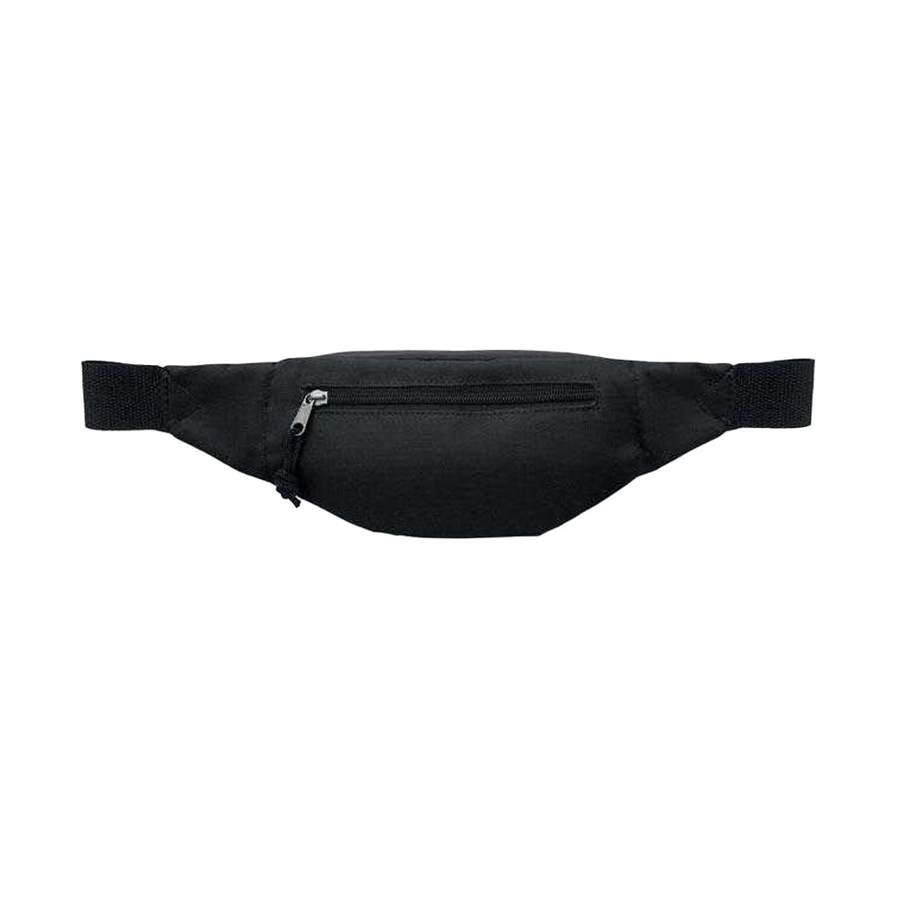 Black - Back - MidOcean Hipla RPET 1L Waist Bag