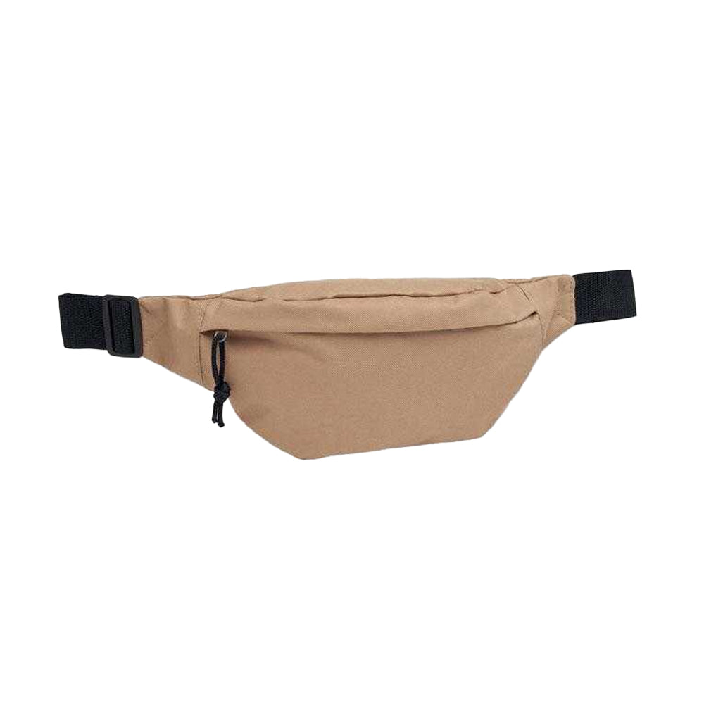 Khaki Brown - Front - MidOcean Hipla RPET 1L Waist Bag