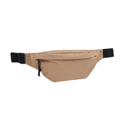 Khaki Brown - Front - MidOcean Hipla RPET 1L Waist Bag