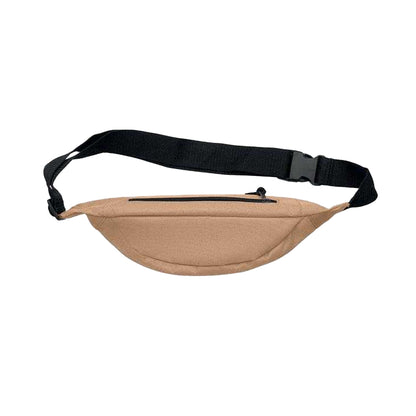 Khaki Brown - Side - MidOcean Hipla RPET 1L Waist Bag