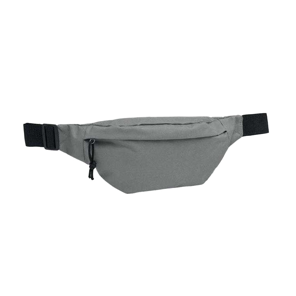 Stone Grey - Front - MidOcean Hipla RPET 1L Waist Bag