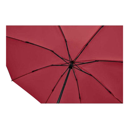 Burgundy - Lifestyle - MidOcean Agumbe Windproof Folding Umbrella