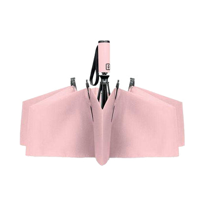 Baby Pink - Side - MidOcean Agumbe Windproof Folding Umbrella