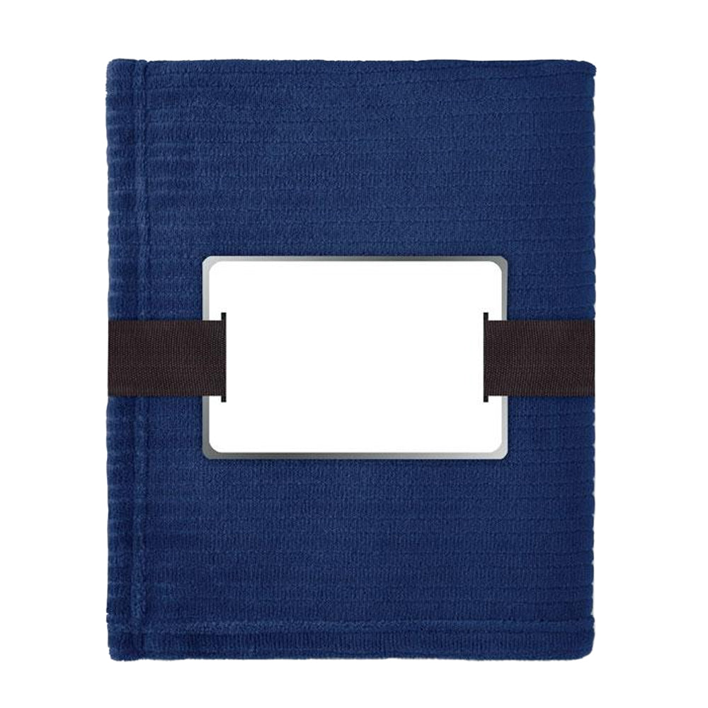 Blue - Back - MidOcean Cap Code Fleece Blanket