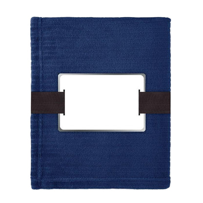 Blue - Back - MidOcean Cap Code Fleece Blanket
