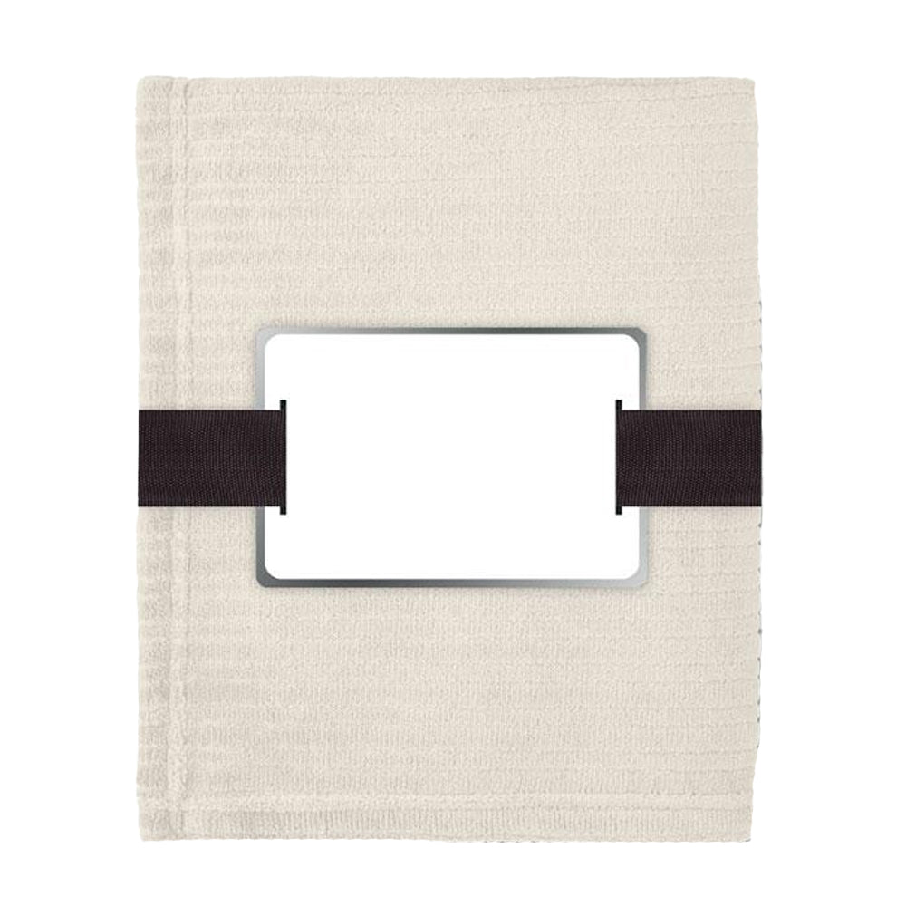 Beige - Back - MidOcean Cap Code Fleece Blanket