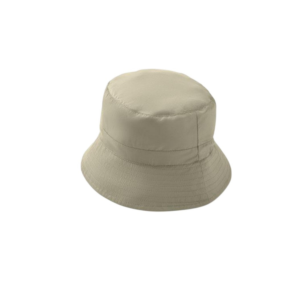 Khaki Brown - Close up - MidOcean Lanin Water Repellent Bucket Hat