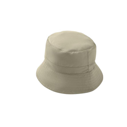Khaki Brown - Close up - MidOcean Lanin Water Repellent Bucket Hat