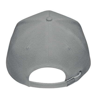 Grey - Back - MidOcean Naima Hemp Baseball Cap