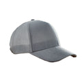Grey - Side - MidOcean Naima Hemp Baseball Cap