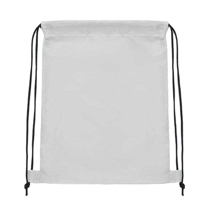 White - Back - MidOcean Childrens-Kids Shoop Drawstring Bag