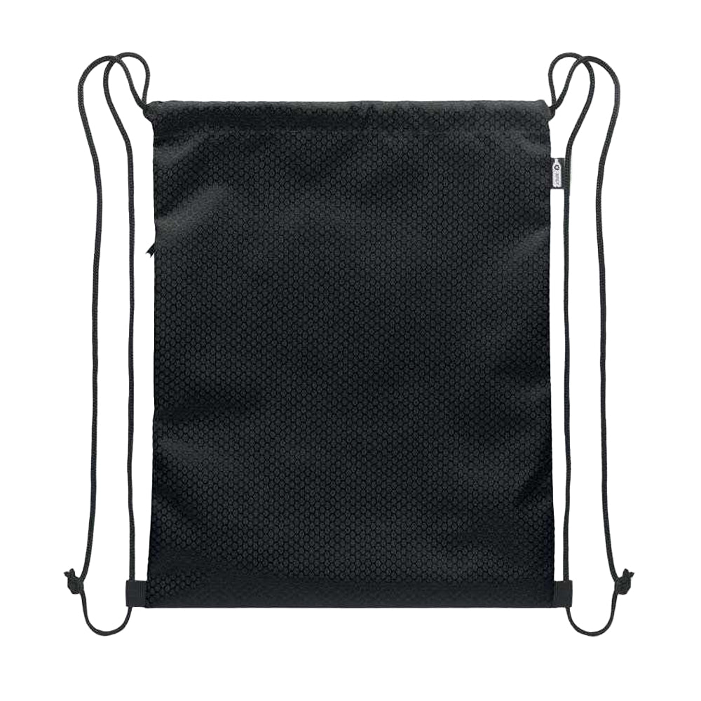 Black - Back - MidOcean Daykit 4.5L Drawstring Bag