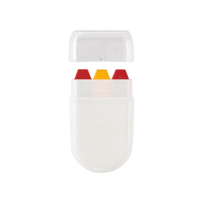Red-Yellow - Back - MidOcean Cheer Flag Body Paint Stick