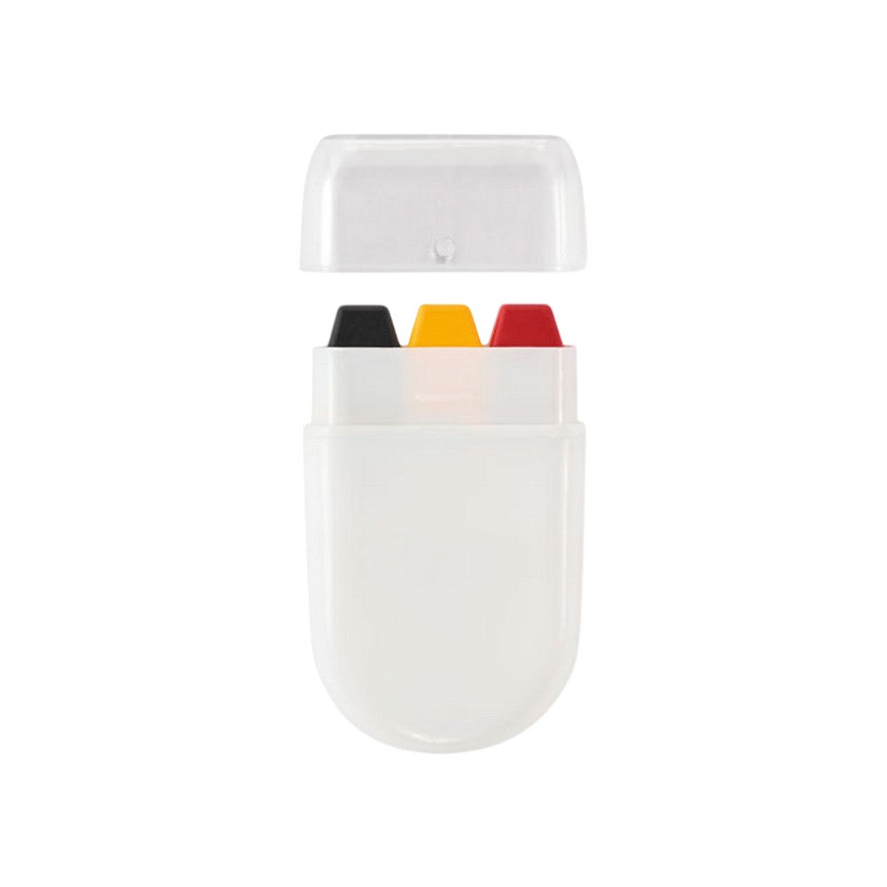 Black-Yellow-Red - Back - MidOcean Cheer Flag Body Paint Stick