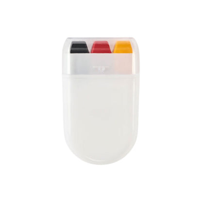 Yellow-Black-Red - Front - MidOcean Cheer Flag Body Paint Stick