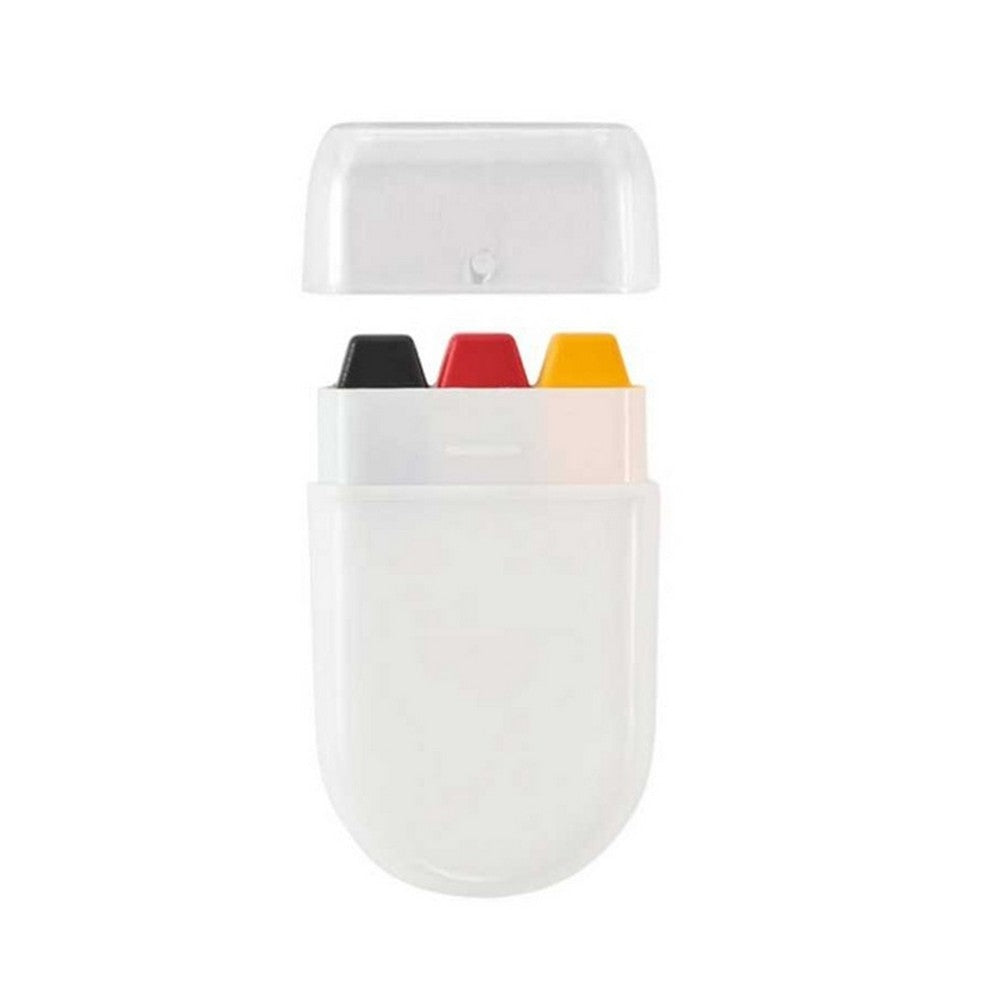 Yellow-Black-Red - Back - MidOcean Cheer Flag Body Paint Stick