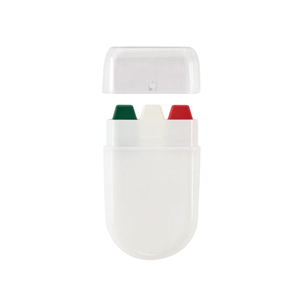 Green-White-Red - Back - MidOcean Cheer Flag Body Paint Stick