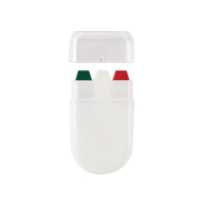 Green-White-Red - Back - MidOcean Cheer Flag Body Paint Stick