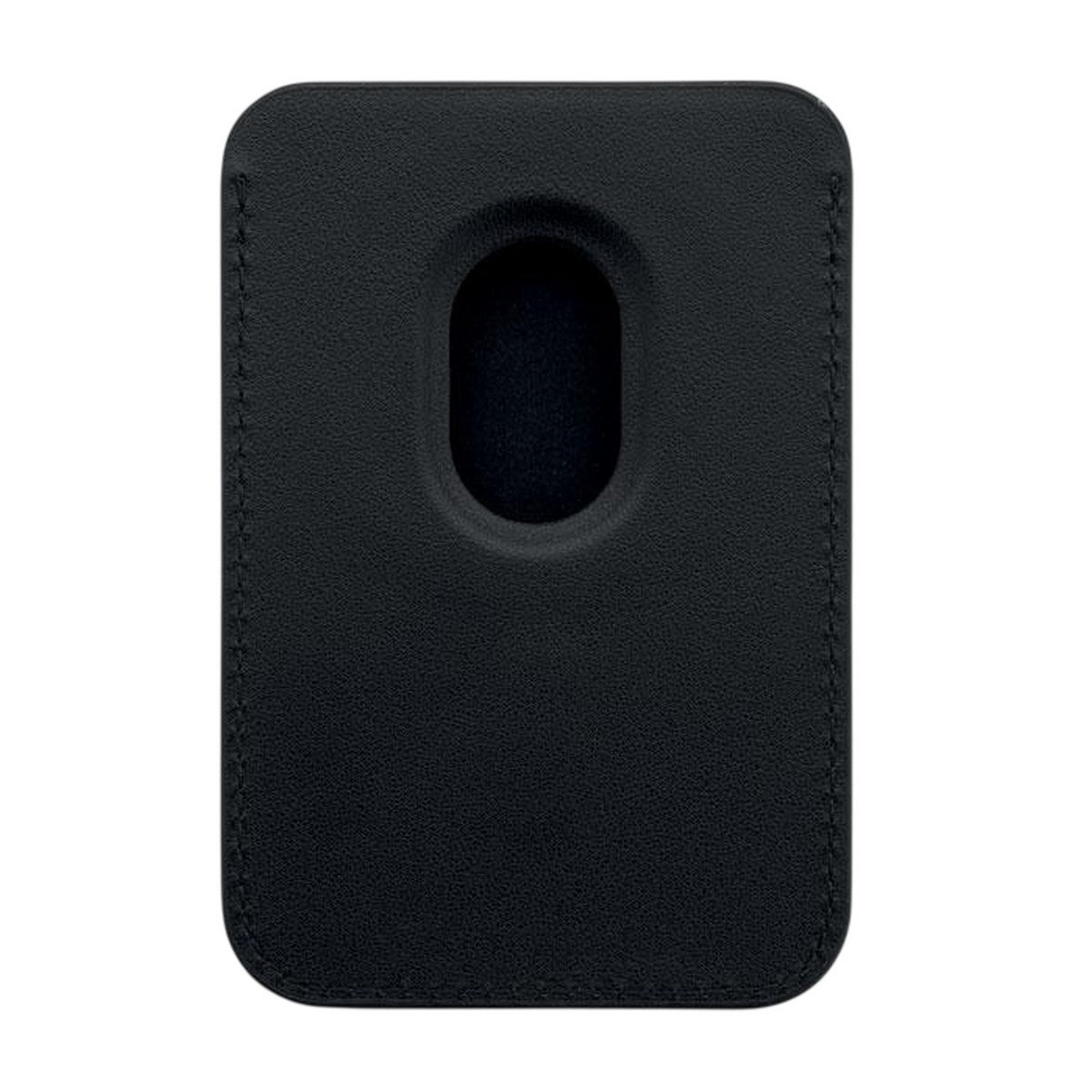 Black - Front - MidOcean Magnetic Phone Card Holder