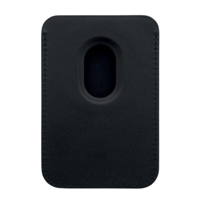 Black - Front - MidOcean Magnetic Phone Card Holder