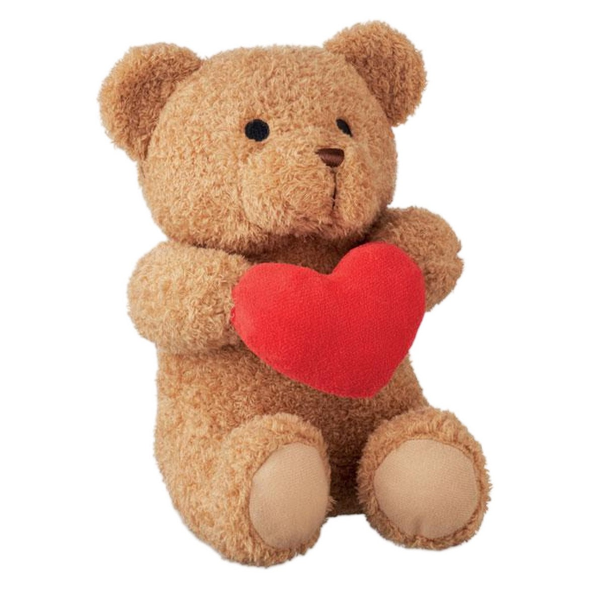 Brown-Red - Back - MidOcean Snuggle Heart Teddy Bear