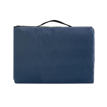 Blue - Back - MidOcean Costa Polar Fleece Picnic Blanket