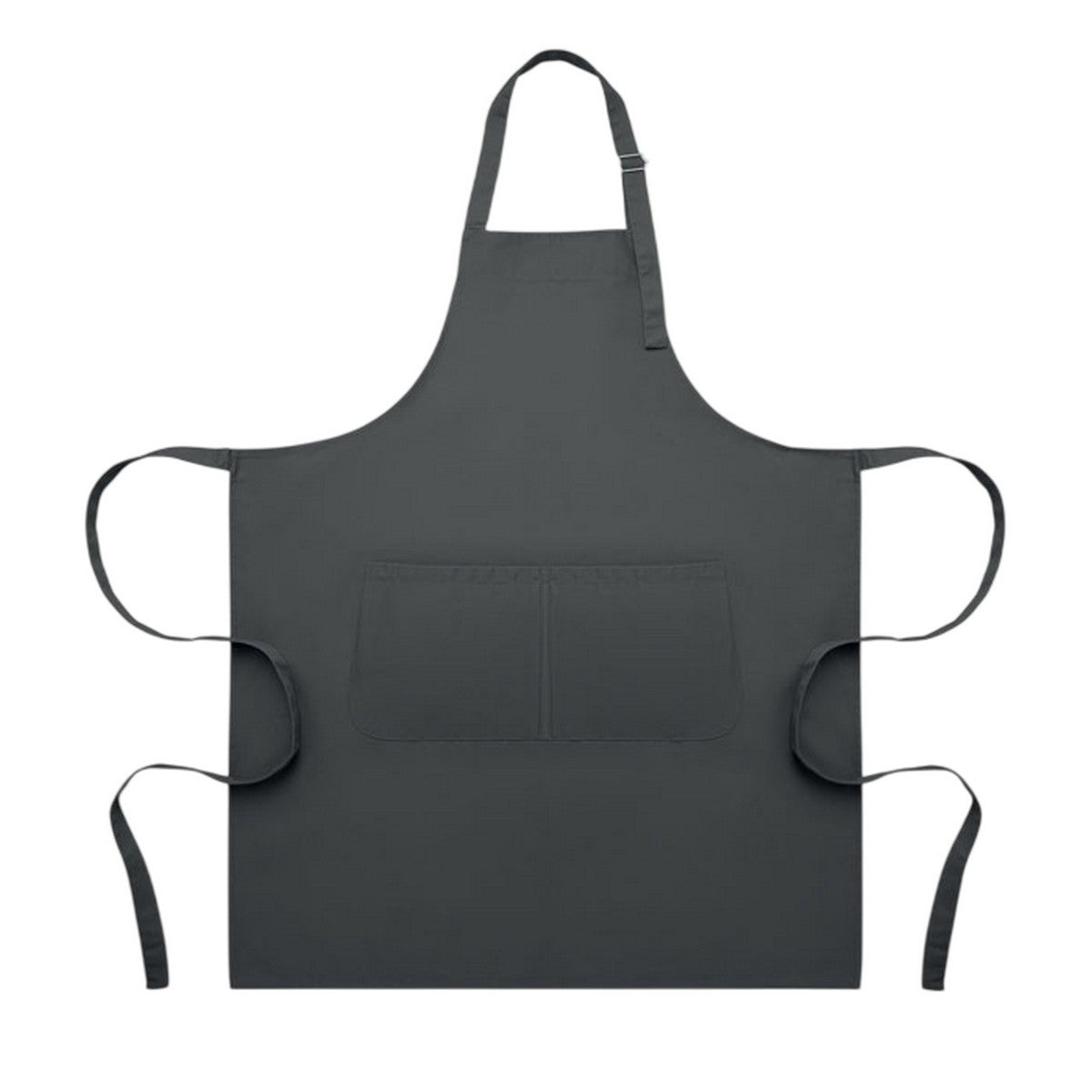 Stone Grey - Front - MidOcean Gala Adjustable Kitchen Apron