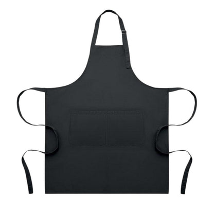 Black - Front - MidOcean Gala Adjustable Kitchen Apron