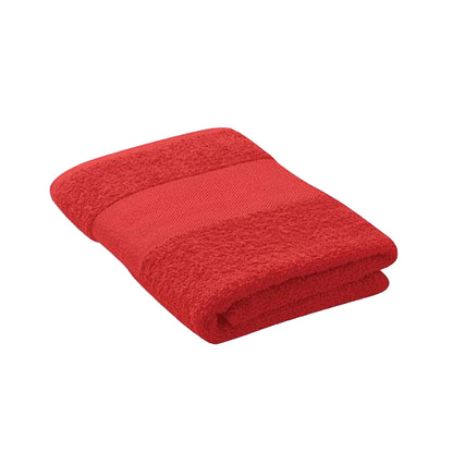 Red - Front - MidOcean Serry Organic Towel