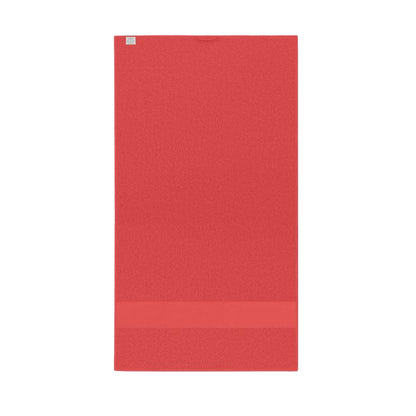 Red - Back - MidOcean Serry Organic Towel