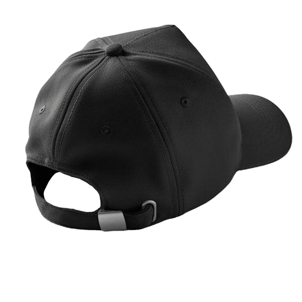Black - Side - MidOcean Senga RPET 5 Panel Baseball Cap