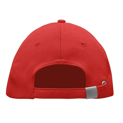 Red - Back - MidOcean Senga RPET 5 Panel Baseball Cap