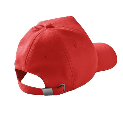 Red - Side - MidOcean Senga RPET 5 Panel Baseball Cap