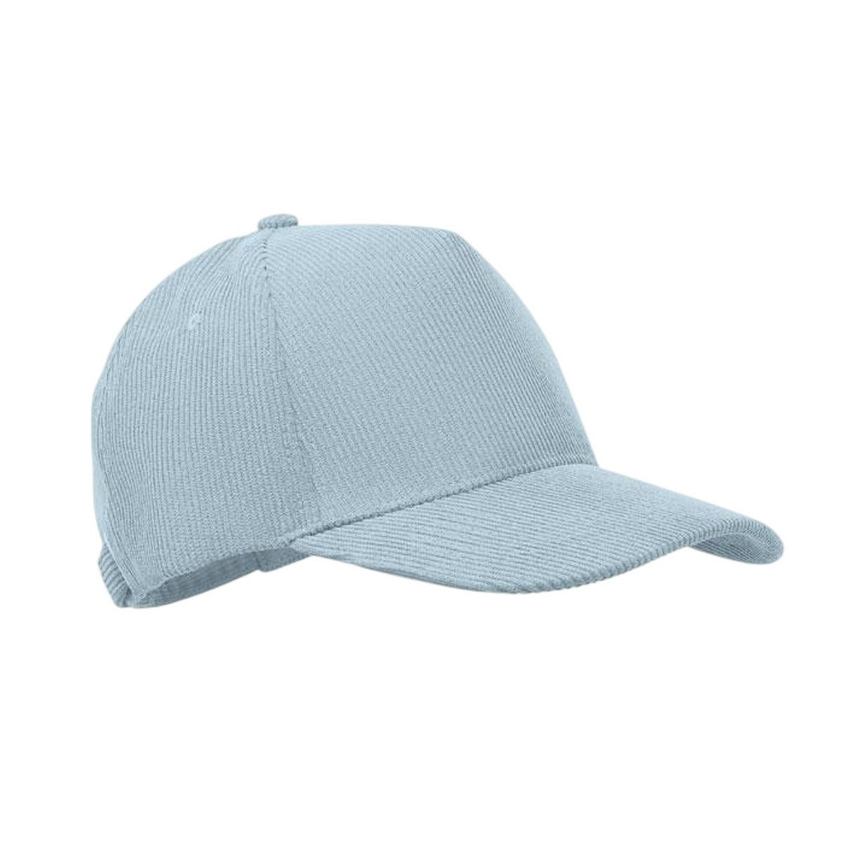 Baby Blue - Side - MidOcean Wale Corduroy Baseball Cap