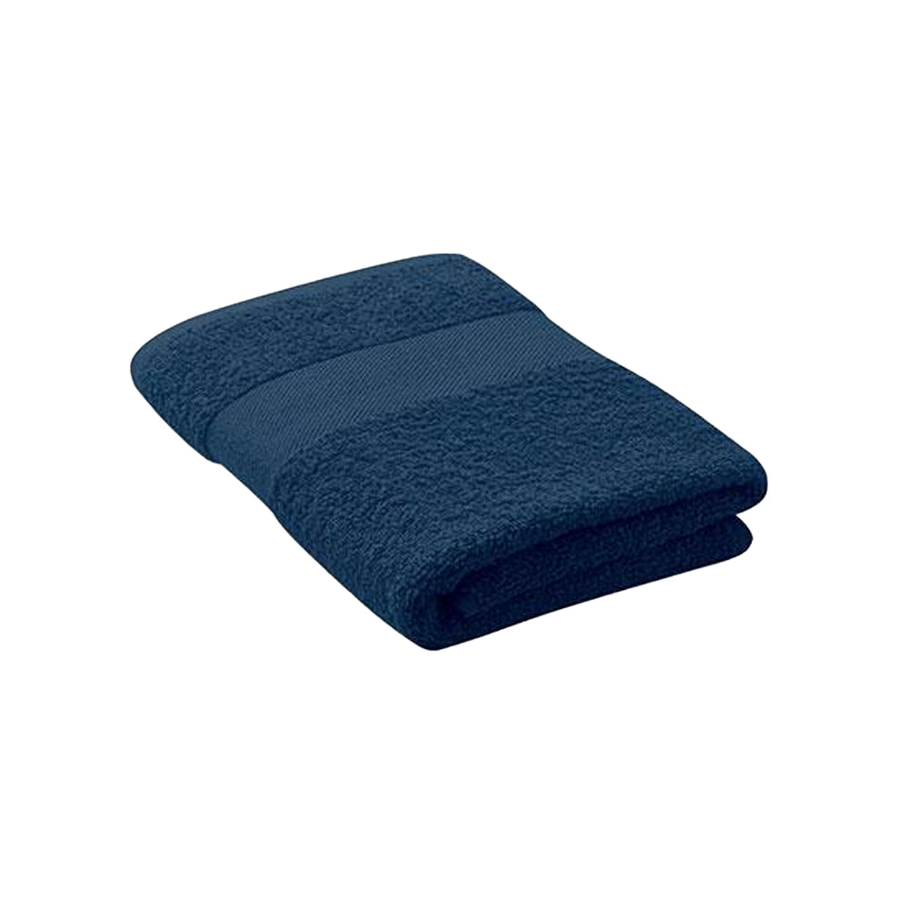 Blue - Front - MidOcean Terry Organic Cotton Towel
